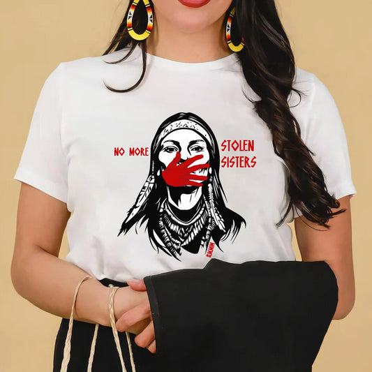 NO MORE STOLEN SISTERS - Unisex T-Shirt/T-Shirt V-Neck/Hoodie/Sweatshirt
