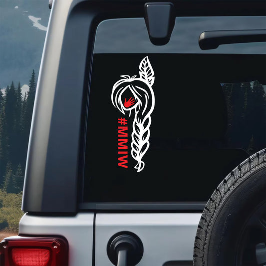 MMIW - Indigenous Woman Stolen Sisters Sticker MMIW