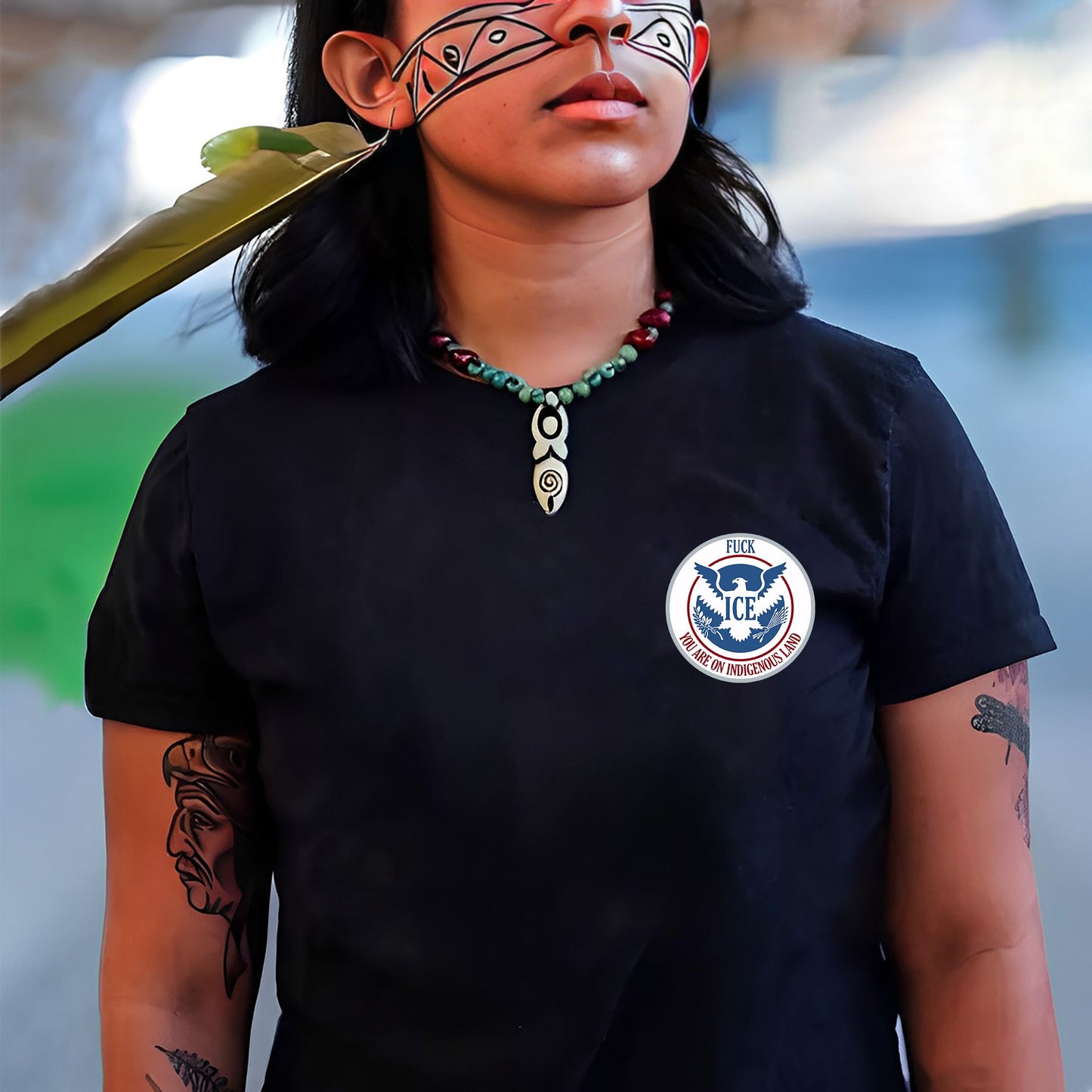 YOU ARE ON INDIGENOUS LAND - Two Sides Unisex T-Shirt/T-Shirt V-Neck/Hoodie/Sweatshirt