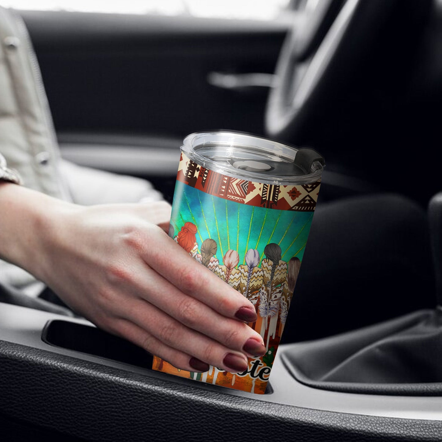 Justice For MMIW Native American Tumbler Stainless Steel Drinking Cup