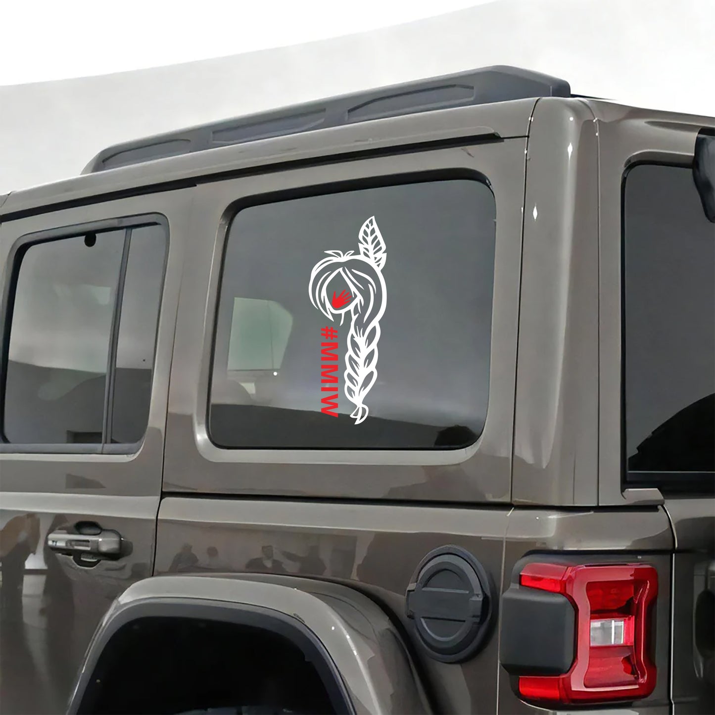 MMIW - Indigenous Woman Stolen Sisters Sticker MMIW