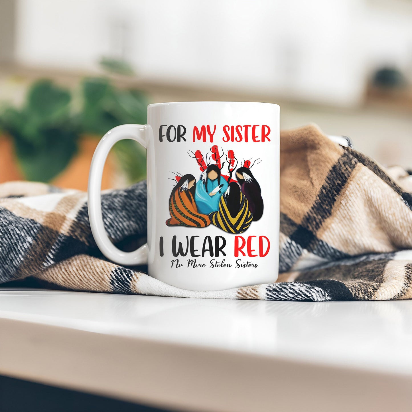 MMIW For My Sisters I Wear Red  No More Sister Stolen Shirt
