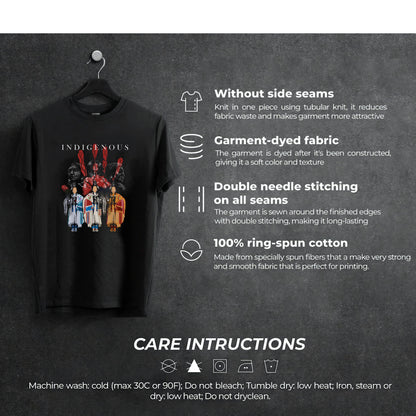 Protect Indigenous Women Red Hand- Unisex T-Shirt - Two Sides