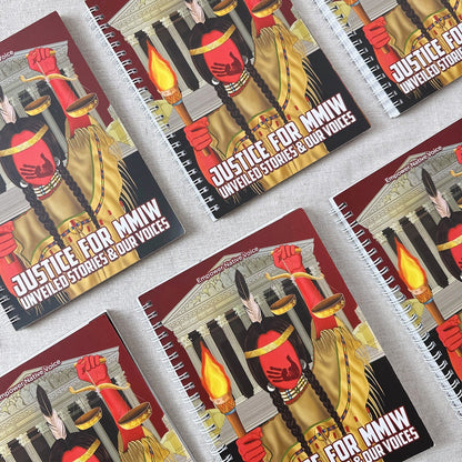 Handmade Takenote: Justice for MMIW - Unveiled Stories & Our Voices + Bookmark Gift